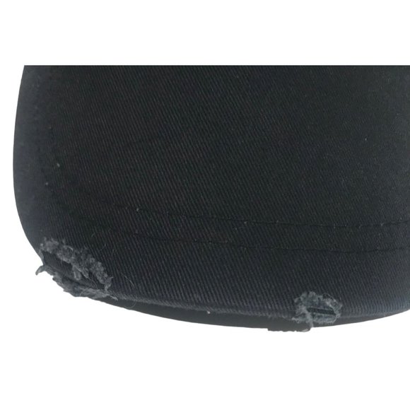 Gorilla‎ Brookfield Zoo Distressed hook and loop back hat cap black cotton kids - Picture 3 of 8